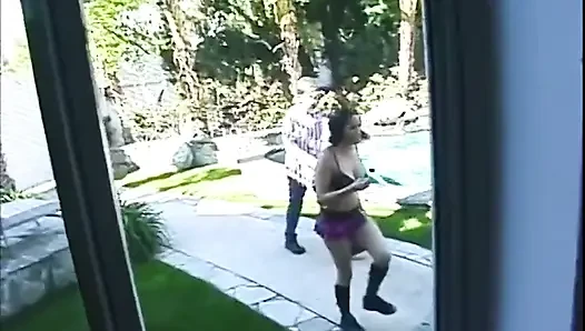 Curious Step Daughter Agrees with Step Dad to Try Her First Porn