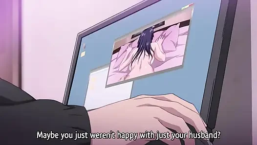 Hentai Dreamy Ass Makes her Husband Netorare with a Big Cock