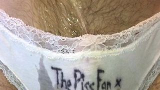 The Piss Fan panties get wet again!