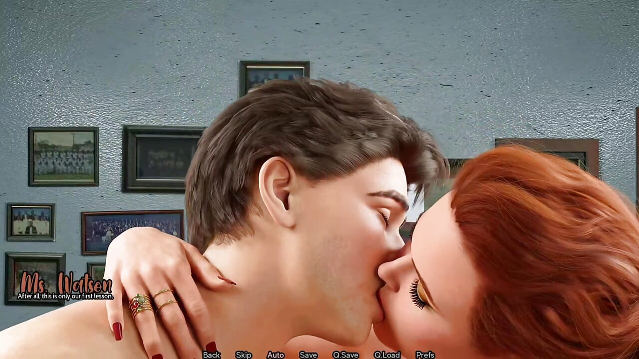 Minha professora gostosa me dá uma punição sexy