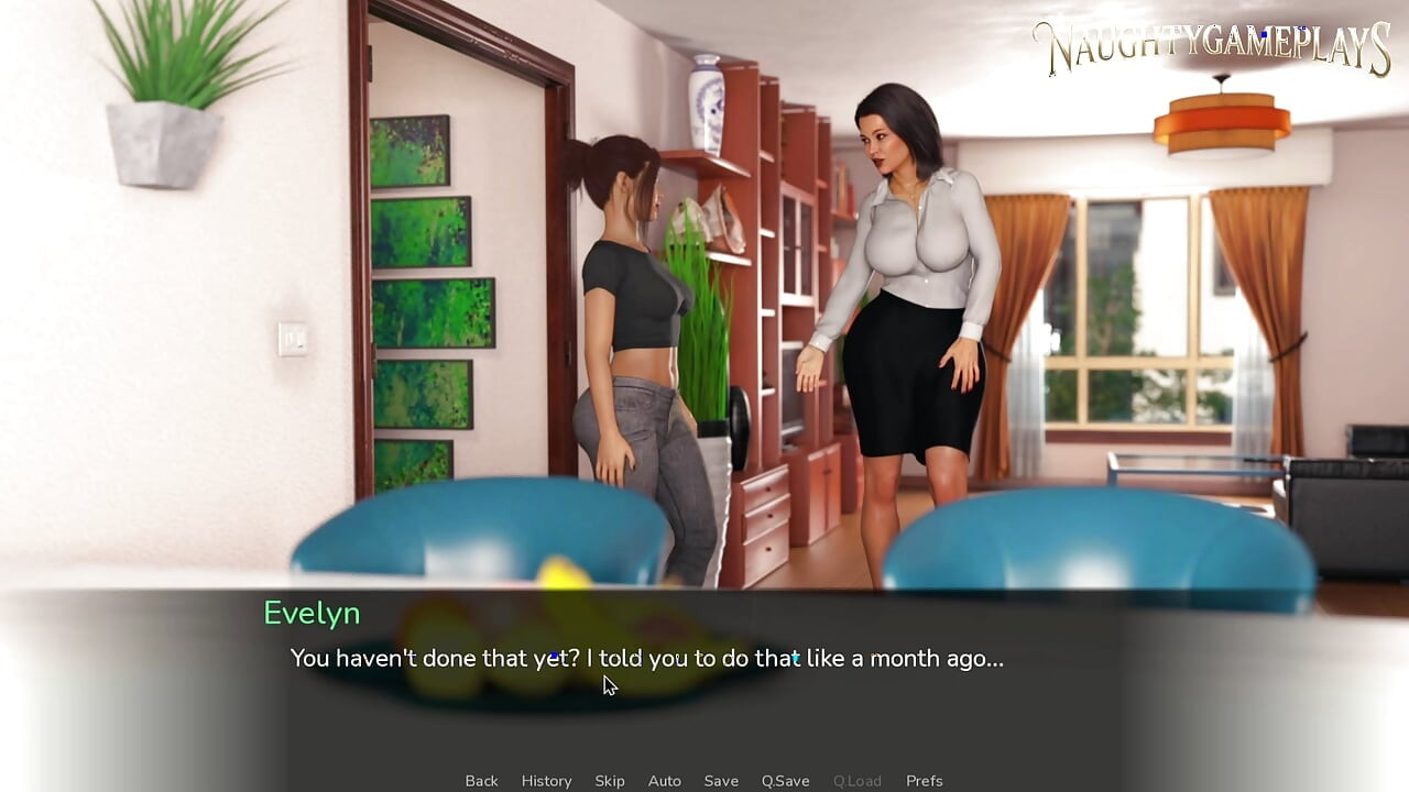 Éruption imminente, partie 40 par Morriganrae - Une propriétaire MILF sexy est de retour à la maison - jeu trans en 3D