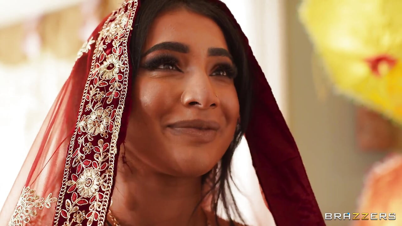Brazzers - Wet Hot Indian Wedding: Yasmina Khan Takes Two Dicks