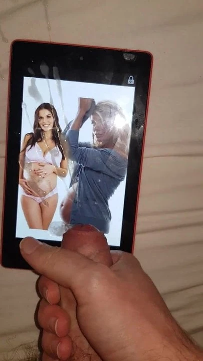 Helen Flanagan X Holly Willoughby Pregnant Cum Tribute