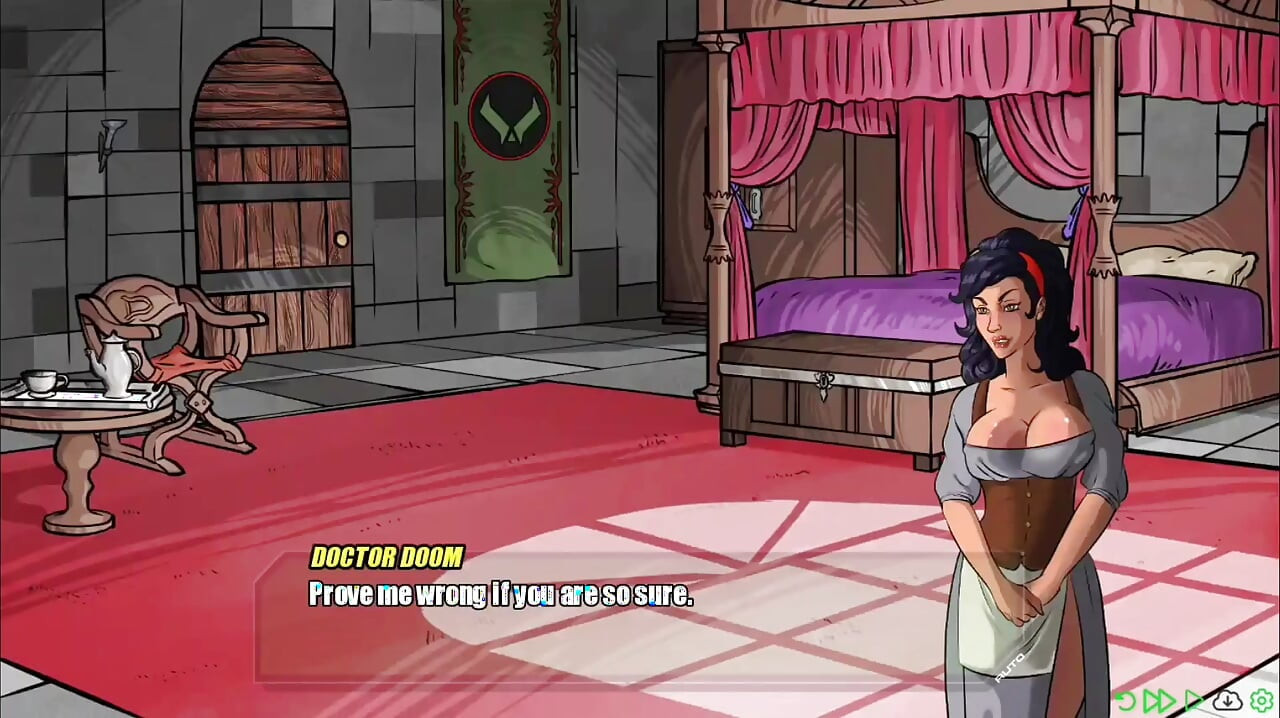 Big boobs big ass Vanessa enjoys sex with her master - gameplay