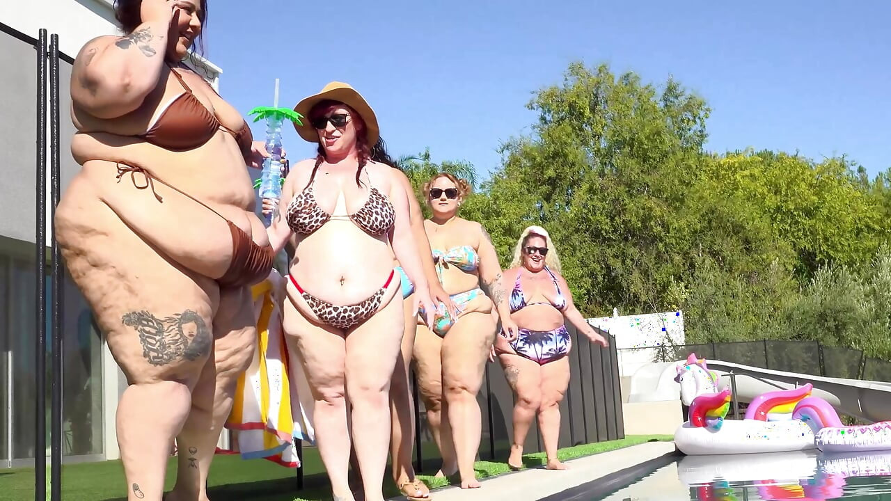 Jeff'in Modelleri Havuz Partisi Partisi