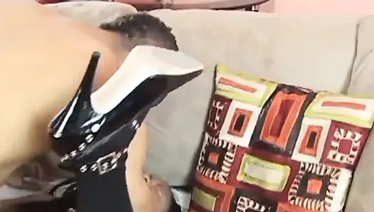 Wild Black on Black Fuck for a Black Girl and a Big Black Cock Cumming on Her Face