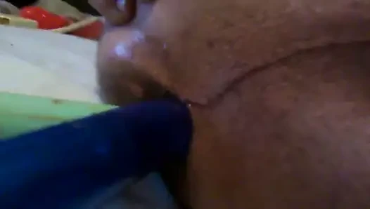 Götümde iki dildo