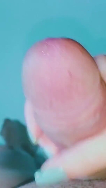Emotional moment from "18 year old BABE gives a handjob to her college boyfriend"