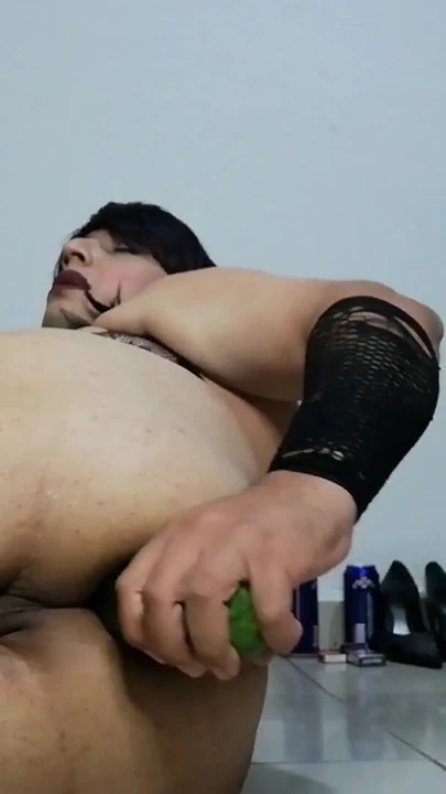 Stunning moment from "Chubby Anal Masturbation and big load of cum"