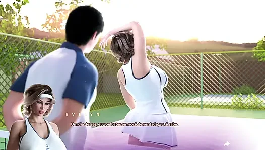 apocalust jogando tenis