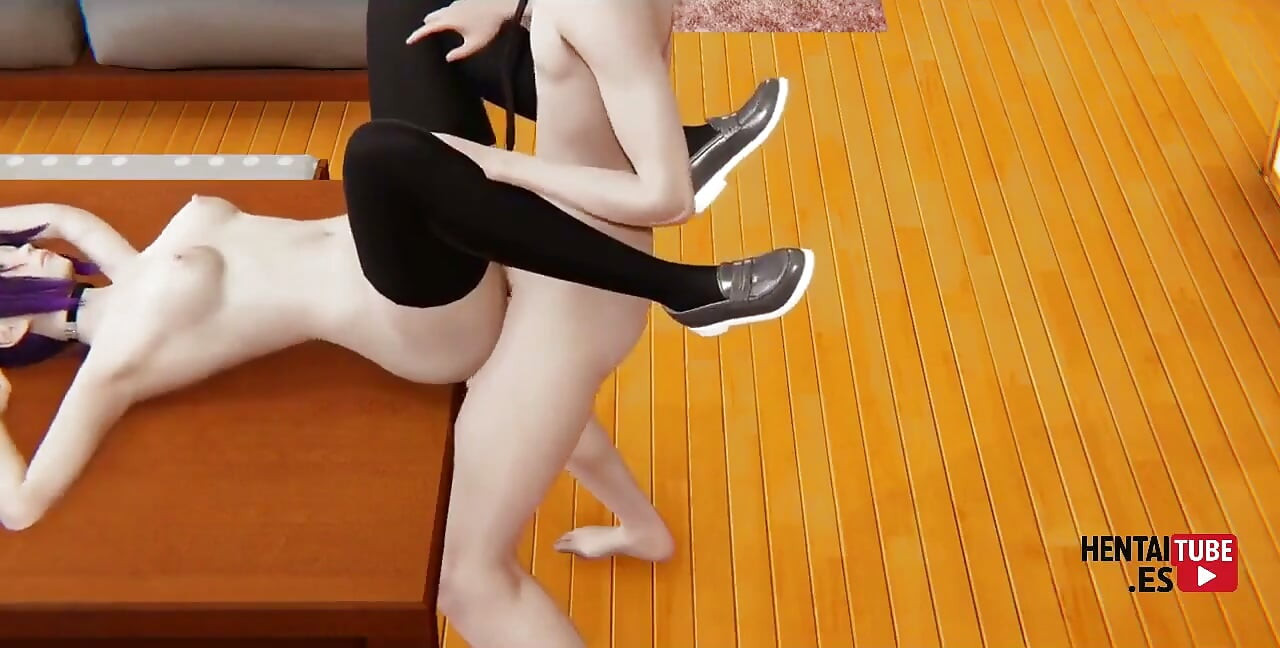 Chainsaw Man Hentai - Reze Fucked by Denji Over the Table - Japanese Asian Manga Anime Cartoon Game Porn Video Animation