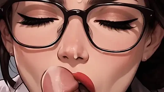 Blow Job Teacher - instructions how to properly suck a dick