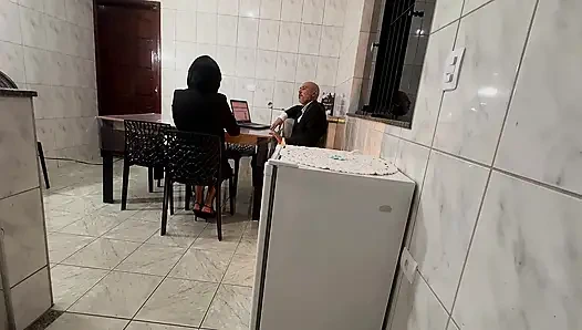 Secretary is surprised with slaps on the butt and anal penetration with creampie.