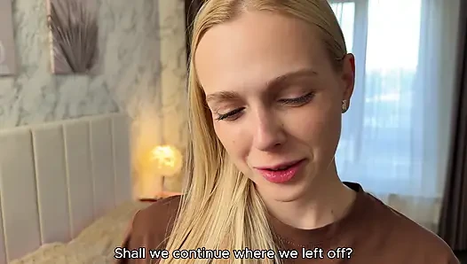 A TINDER DATE ENDED WITH FUCKING IN THE FOREST. SHE GAVE IT TO ME FOR 500 RUBLES.