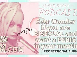 Sadece ses - sapık podcast 5 biseksüel olup olmadığınızı ve ağzınızda bir penis istiyor olup olmadığınızı merak etti