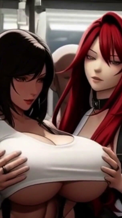 Tifa's Titties Always Draw A Crowd On The Midgar Train | Clip 2