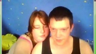 German UGLY Couple Fuck for me on Webcam