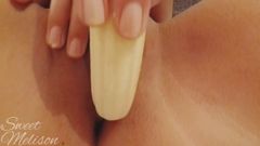 My Pussy is Wet and I Masturbate Alone at Home & POV !