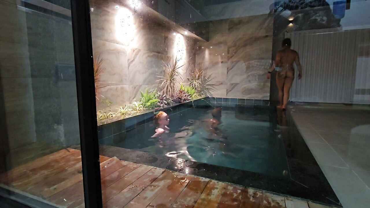 AFTER THE POOL BATH, THE FRIENDSHIP STORY ENDS IN SEX BETRAYING THE FRIEND'S TRUST BY GIVING IT TO HER HUSBAND