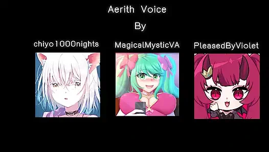 Final Fantasy 7 FF7 - Tifa + Aerith All Work 2024 WM Grading Warna Penuh (Suara) oleh Aries ' Animasi Penganiayaan Hentai 3D