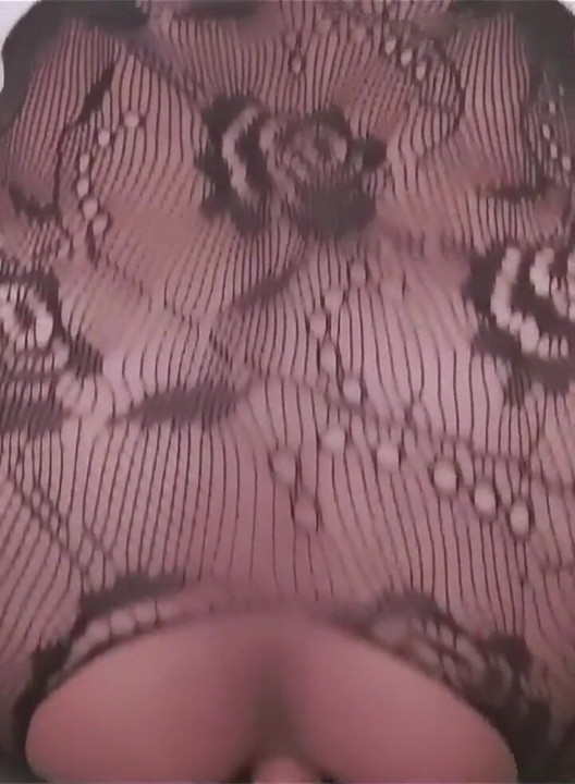 Anal Masturbation in Bodysuit