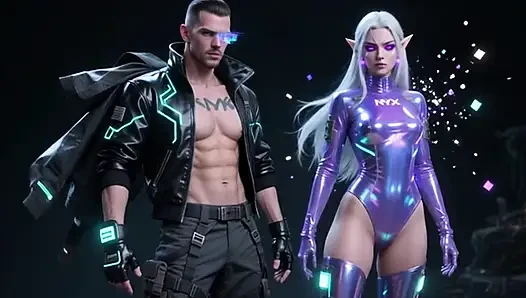 Bir fantezi için para ödedi. Gerçek oldu. Cyberpunk yapay zeka romantizmi beklenenden daha ileri gidiyor. (YAPAY ZEKA OLUŞTURULDU)