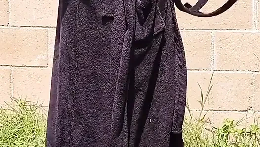 Cum in the Backyard