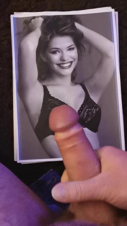 Holly Willoughby cum tribute 84