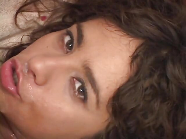 Horny tanned slut gets her tight cunt pounded
