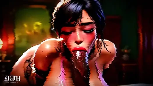 Cewek bimbo 3d asia vs raksasa pria kulit hitam (pmv)