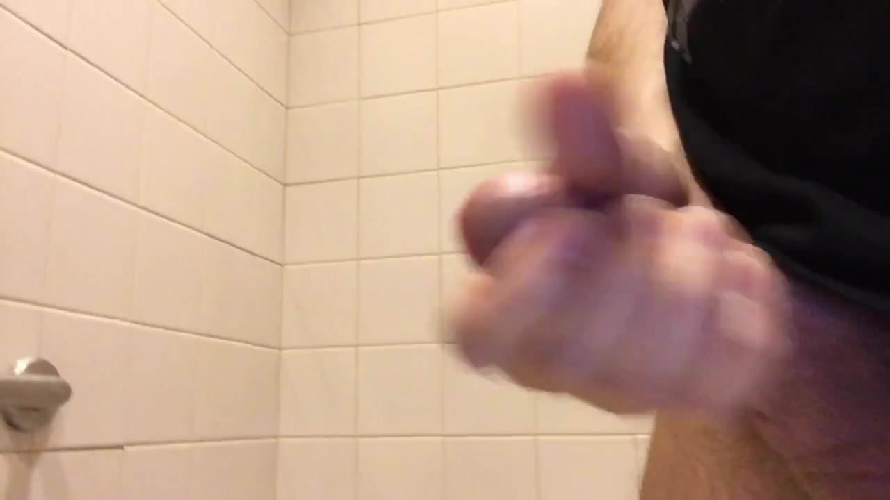Rubbing out a huge load at work 2