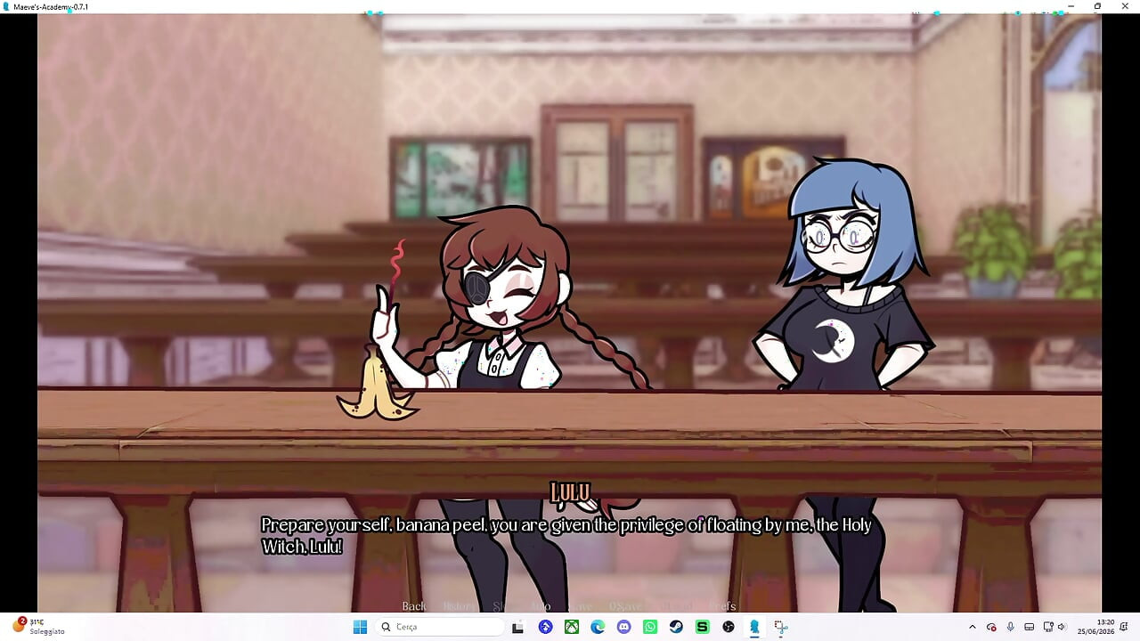 Maeve - jogo da academia parte 3