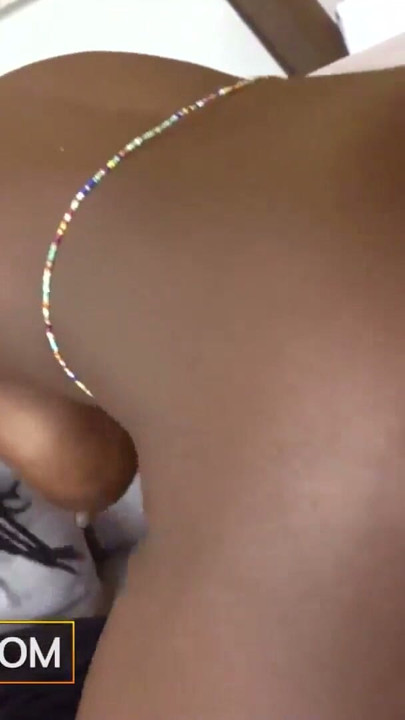 African Casting - Big Black Lactating Tits Milking Big White Dick | Clip 1