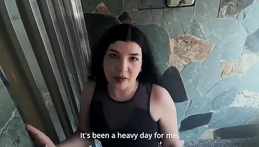 My Roommate Spies on Me While I Masturbate with My Toy and We End up Having Sex