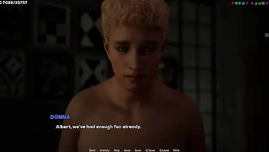 Тени желания Шамандева - застенчивая хотвайф заново открывает для себя удовольствие БДСМ с большим черным членом 48