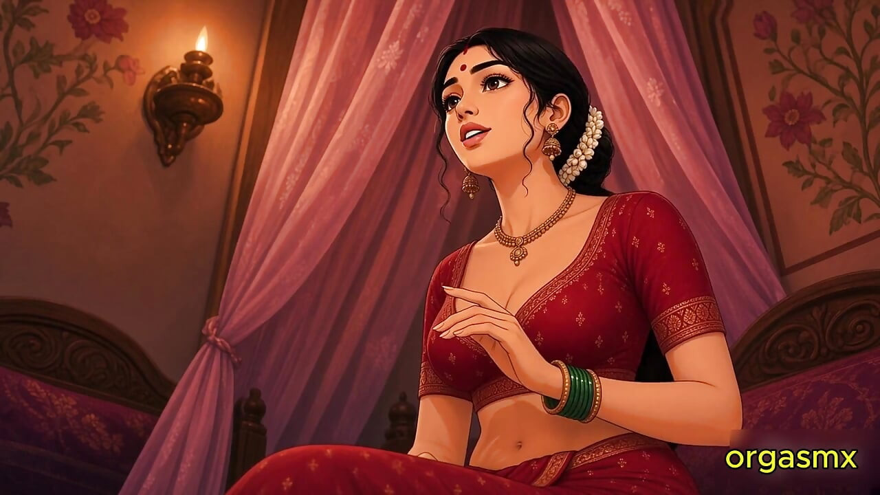 Desi Bride Wedding Night Intimate Romance - Ai Created Video