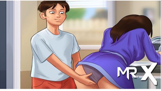 SummertimeSaga - Fondling Mature Mom In The Kitchen E2 # 33