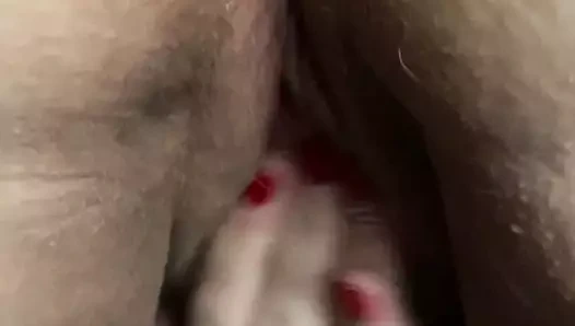istri menggosok dia pukas