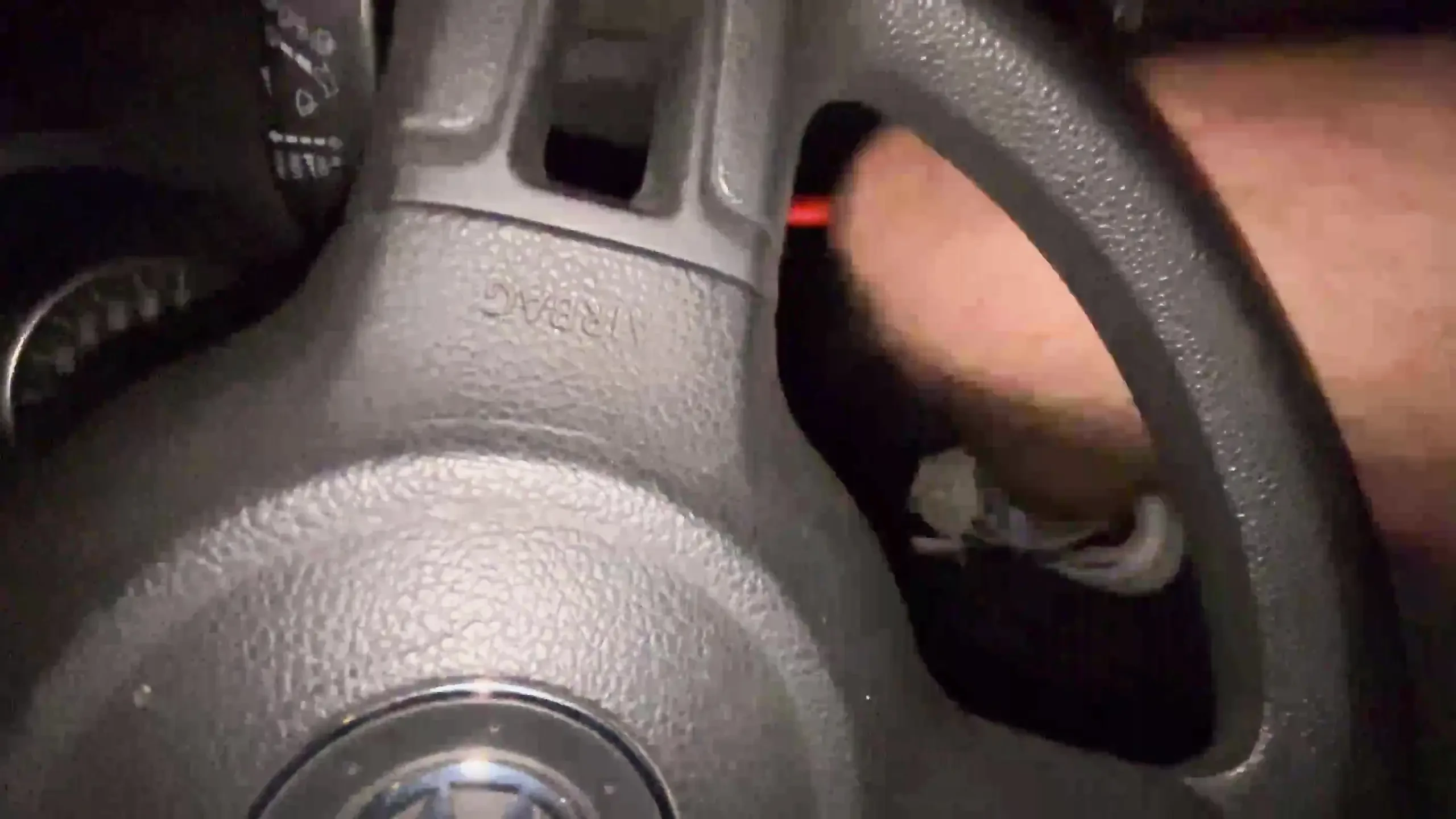 I fuck my car at night next to the public road