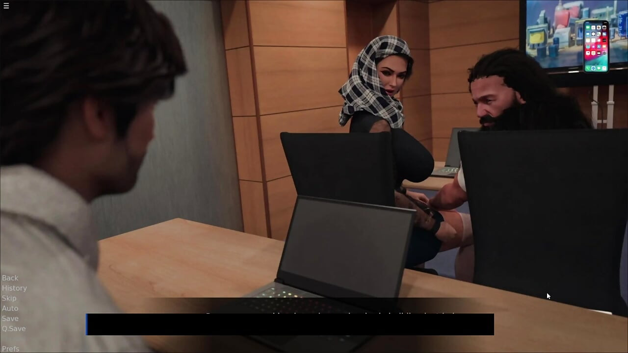 Yasmin Having Sex With Her Boss Infront Of Cuckold Husband In Office