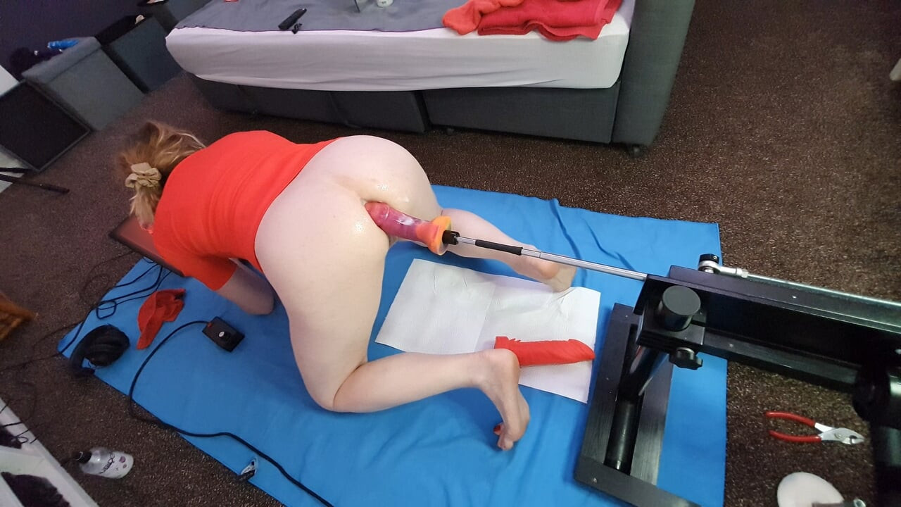 Anal dildo jebanie i kobiecy orgazm dla MILF Essex Dziewczyna Lisa