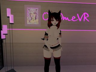 Virtuelle Masturbation mit meinem Lieblingsspielzeug 3d, Hentai im Vrchat
