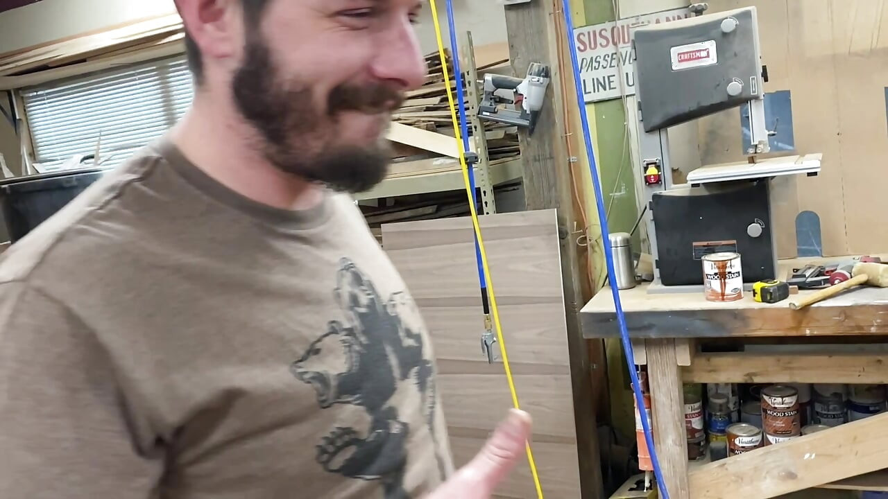 Seattle Dad and Buck. Hairy Bear DILF Daddy Blowjobs at Work FULL VIDEO