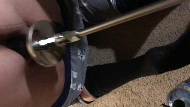 First time with fucking machine