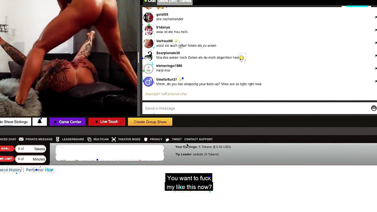Bodo partiden sonra mia blow'ı büyük yarağını emmeye davet ediyor! Steven Shame