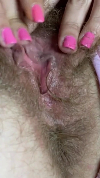 Key moment from "Closeup hairy pussy clit rubbing big orgasm hairy asshole"