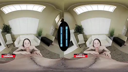 LETHAL HARDCORE VR - You Pound Your Cute Secretary In Her Stockings - Hazel Moore