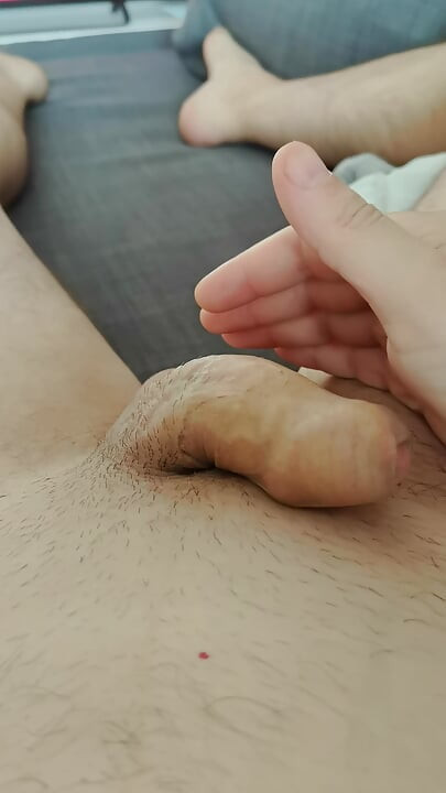 Dick massage POV