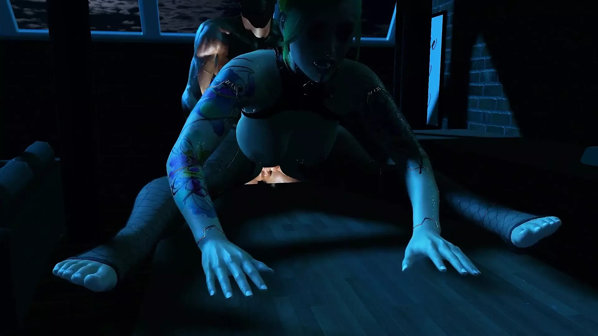 Sexy Robot Chick Is Thirsty for Anal Sex
