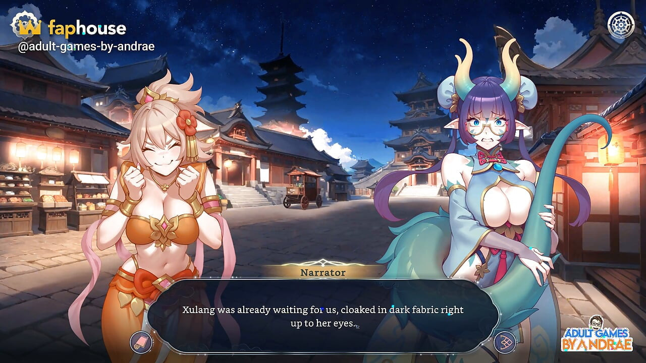 后宫幻想 - 比基尼故事 Dlc 游戏第一部分：徐郎的女牛仔性爱 H 场景